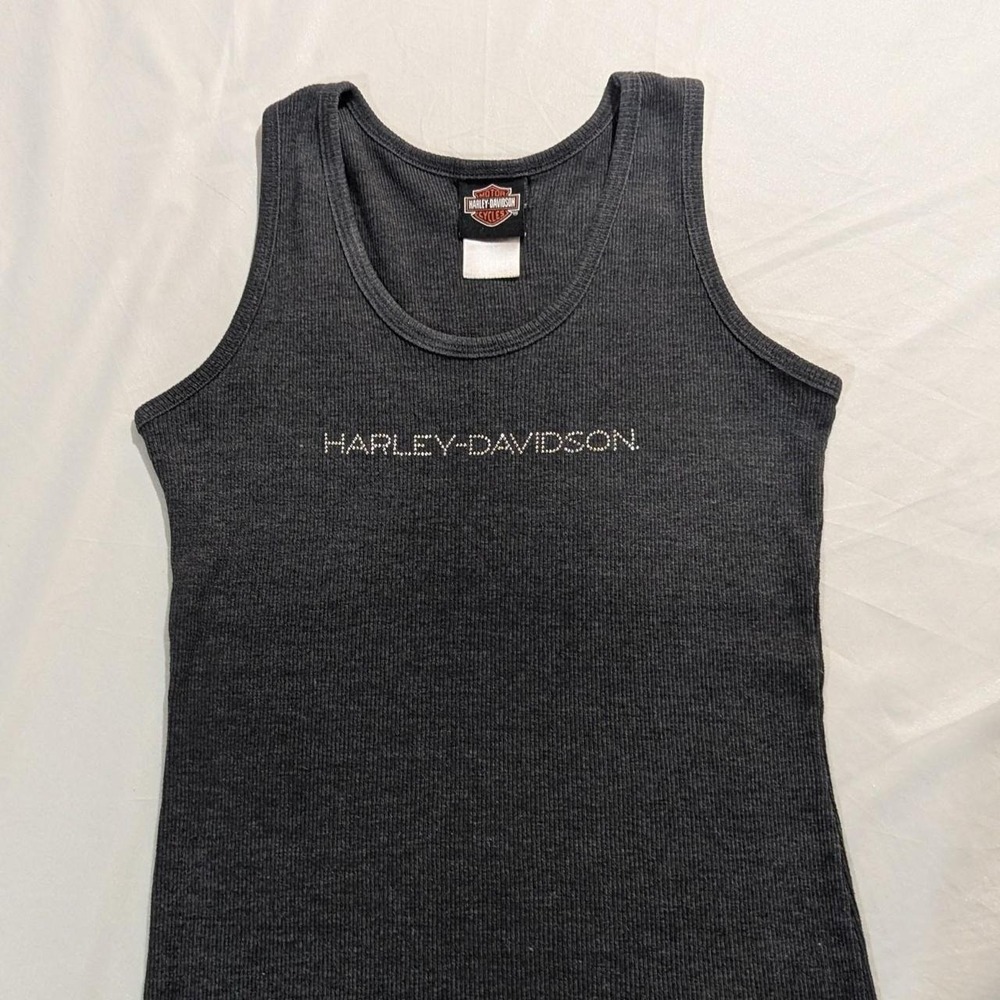 Womens Harley-Davidson Tank Top size XL Vintage Made in USA Champion Roswell NM